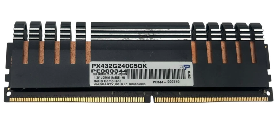 Patriot Viper Extreme 8GB (1x8GB) PC4-19200 DDR4-2400 Gaming RAM PX432G240C5QK - Image 2 of 2