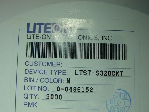 20x LED rot smd LTST-S320CKT low current 2mA LITEON #2-96 - Picture 9 of 10