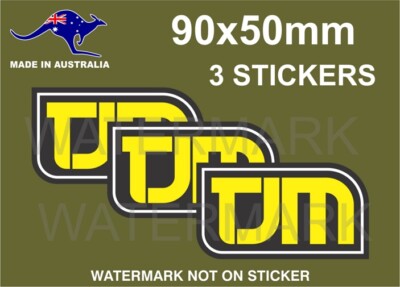 3 TJM STICKERS 4X4 ACCESSORIES WARN ARB