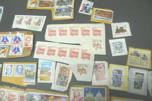US various Used lot of between 150 & 170 cancels & unused stamps - Picture 10 of 12