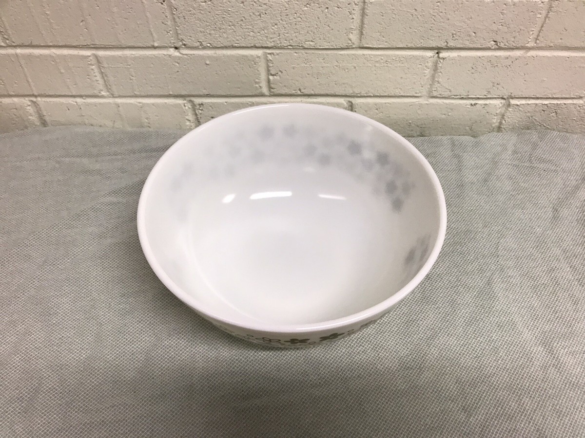 VINTAGE RARE PYREX AVOCADO GREEN SPRING BLOSSOM CRAZY DAISY BOWL 4