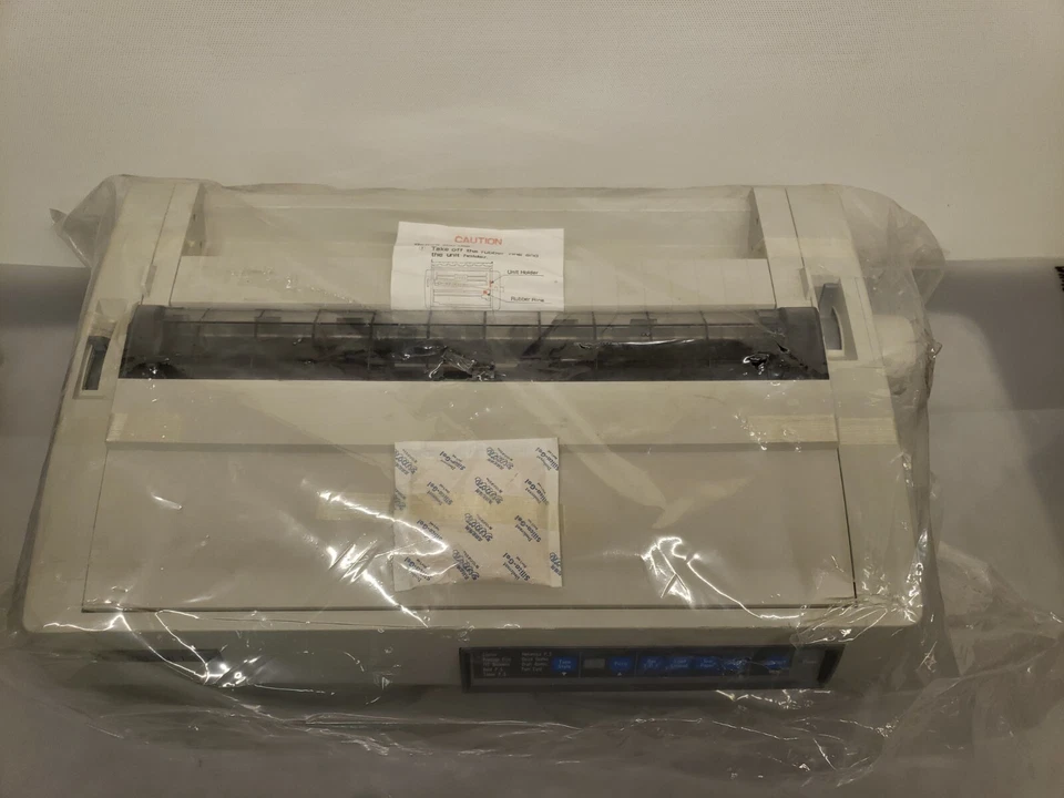 NEW NEC 1994 Pinwriter P9300 Dot Matrix Printer NOS NOB NO BOX - Image 4 of 4