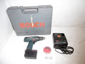 1x BOSCH GSR 9.6 VES-2 Ersatzteil Akku Schrauber ex Bundeswehr(BO36)