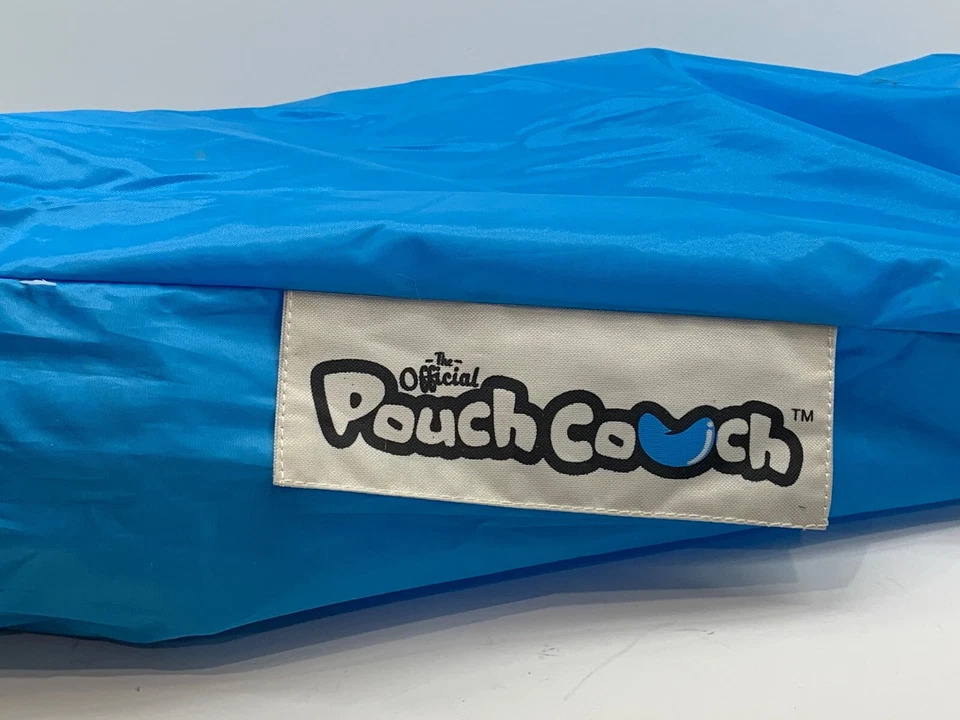 the Official Pouch Couch Portable Inflatable Blue Foto 2 de 4
