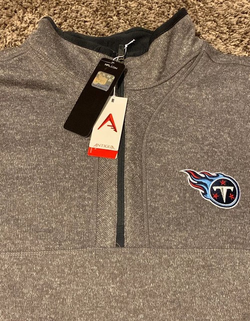 Tennessee Titans Quarter-Zip Pullover Men’s Jacket Size &hellip;