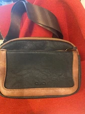 Small Sling Bag, Vegan Leather Fanny Pack, Crossbody Bag