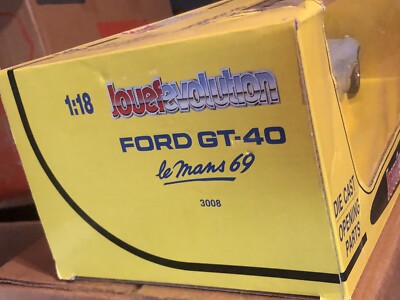 Miniature 1/43 Ford GT40 Le Mans 1969 - Jouef Evolution - Boîte D'origine