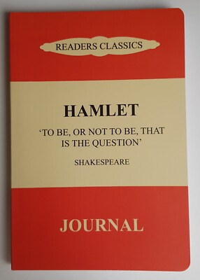 JOURNAL - LESERKLASSIKER liniertes Notizbuch - Hamlet, Sprichwörter