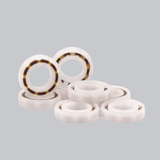 POM Plastic Bearing Conventional Single/Double Sided/Unsealed Deep Groove Balls