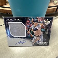 2018 PANINI DIAMOND KINGS JUMBO ROOKIE PATCH AUTO CLINT FRAZIER 60/99