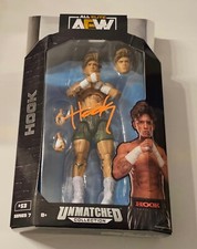Hook SIGNED AEW Unmatched Series 7 Jazwares Toy Wrestling Action Figure JSA COA