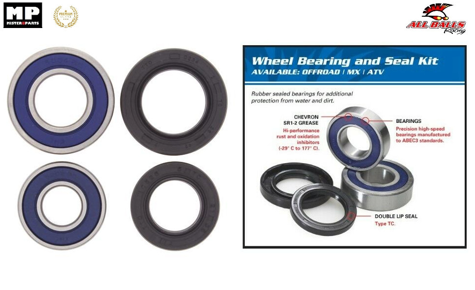 Roulement de Roue Avant avec Joint Spy pour Yamaha YFM 700 R Raptor 2006-2013