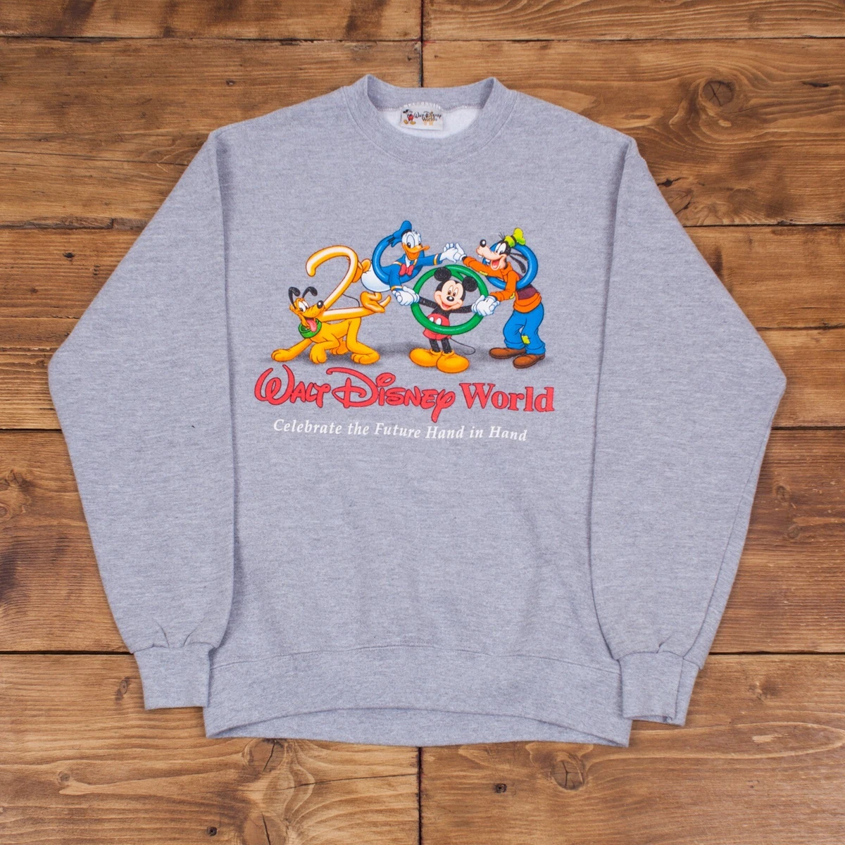 Celebrate mickey shop graphic sweatshirt