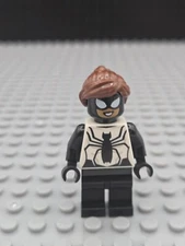 LEGO Marvel Spider Girl Anya Corazon Minifigure 76148 sh615 black white 