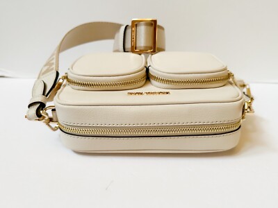 MICHAEL KORS JET SET ITEM MEDIUM CROSSBODY LEATHER BAG TECH 