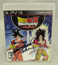Dragon Ball Z Budokai HD Collection Sony PS3 CIB Signed by Goku Sean Schemmel