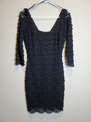 slim fit dress slacks Black Aurelie Full Zip Mini Dress main image 0