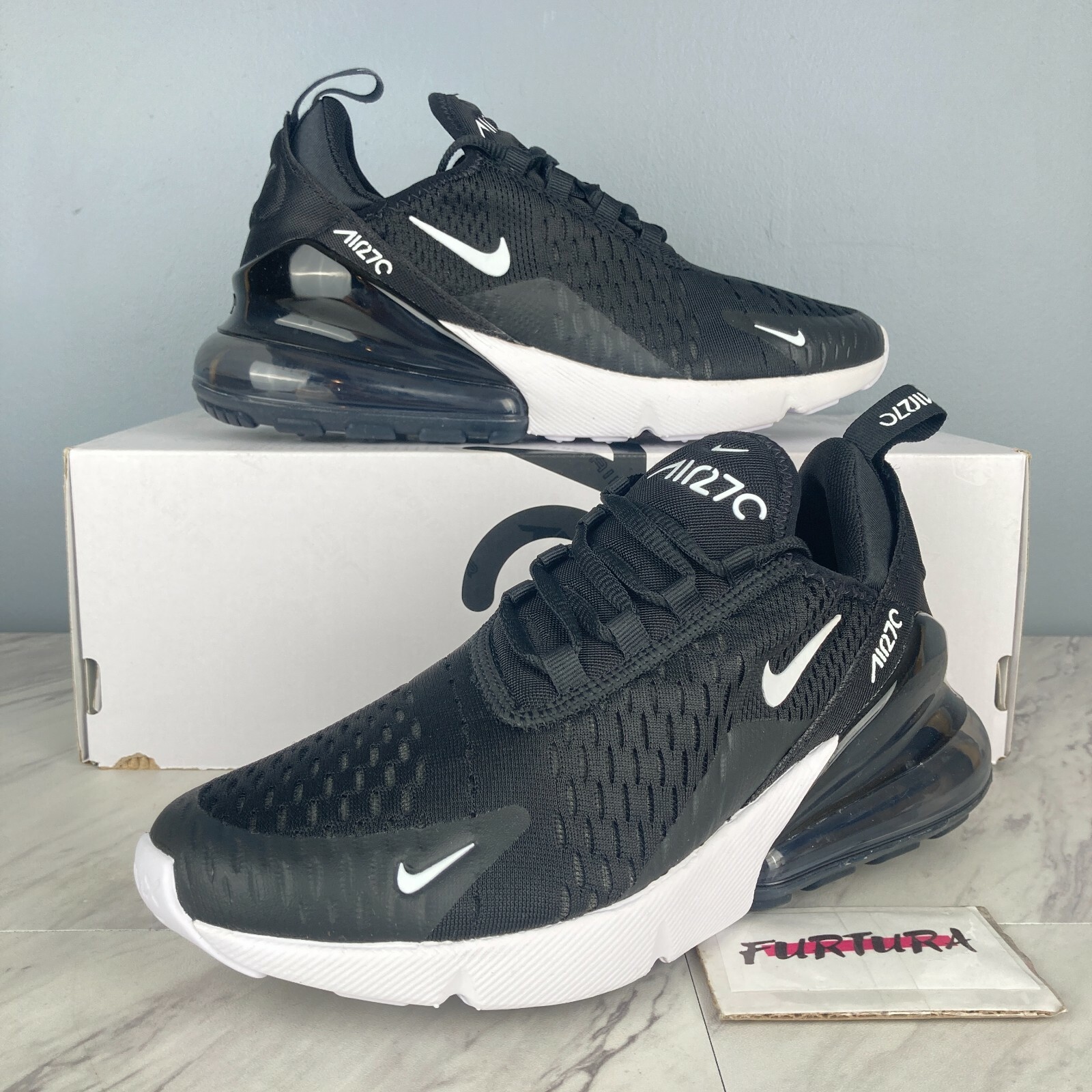 Nike Air Max 270 Black Anthracite White 
