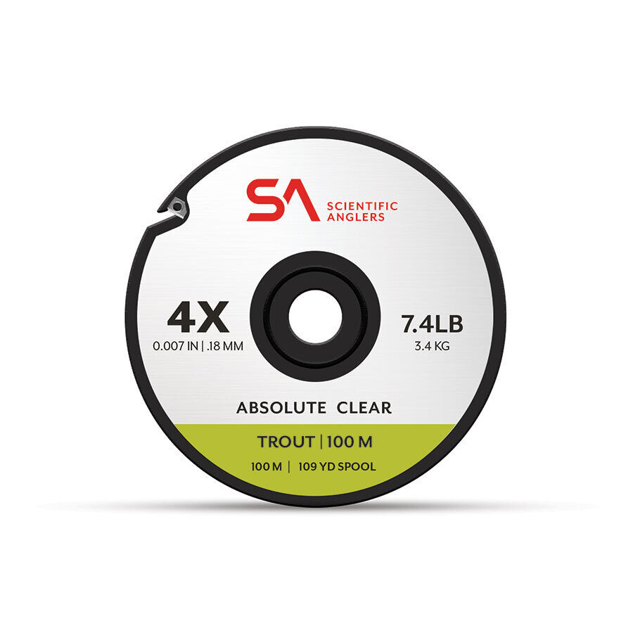 Scientific Anglers Absolute Trout Tippet 100M Spool - 5X