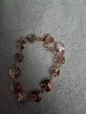 Kids Adjustable Bracelet With Heart, Butterfly and Flower