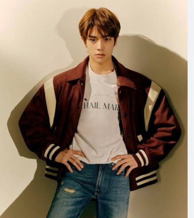 ENHYPEN BORDER : DAY ONE UNIFORM BLOUSON JACKET 02 RED SIZE