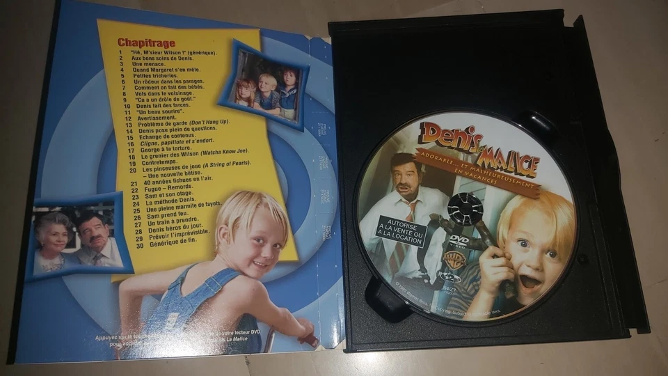 DENNIS LA MINACCIA DVD SNAPPER EDIZIONE FRANCESE AUDIO ITALIANO  - Immagine 3 di 4