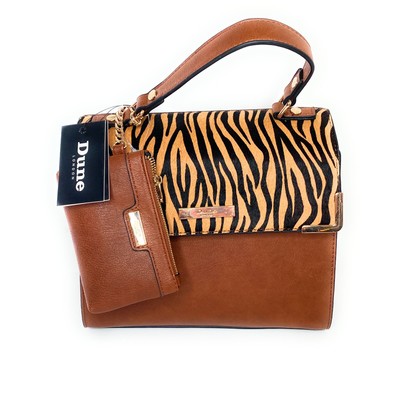 dune animal print bag