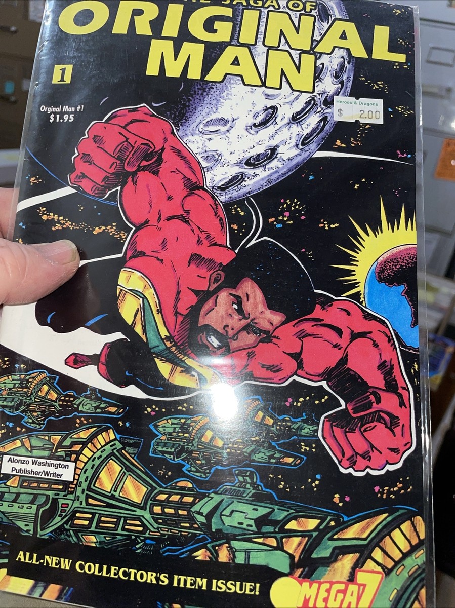 The Saga Of Original Man #1 Omega Flip Cover Alonzo Washington