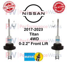 Bilstein B8 5100 Shocks Pair For 2017-2023 Nissan Titan 4wd W 0-2.2 Front Lift