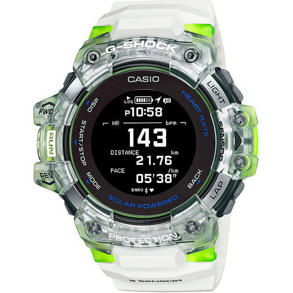 CASIO G-Shock GBD-H1000-7A9JR 55 mm Gray Resin Case with White