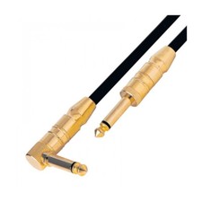 Kinsman GTX20 20ft 6 M 1/4-Inch Jack Noiseless Cable &ndash; Gold'