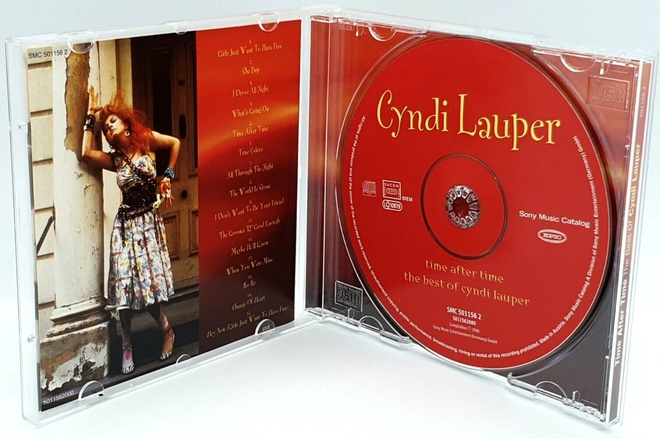 Cyndi Lauper : Time After Time (The Best Of)  CD Album - TRUE COLOURS - Image 3 of 3