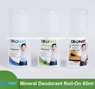 Deonat Mineral Deodorant Underarm Roll-On 65ml