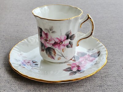 HAMMERSLEY TEACUP & SAUCER SET DEMITASSE ESPRESSO ANTIQUE VINTAGE RARE SPODE