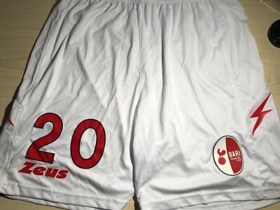 Pantaloncino FC Bari Domicile Saison 2017-18 - Taille L, Porté En Match