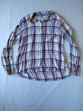 So Perfect Shirt Women's Size L Multi Color Plaid