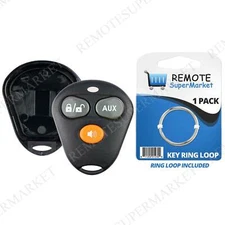 Replacement for Aftermarket System Viper Dei Remote Fob Shell Case Remote Start