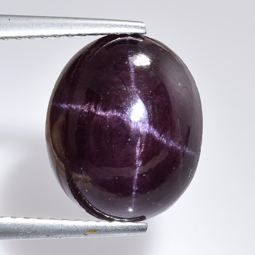 9.58ct 100% Natural Garnet Star With 4 Rays Star Loose Gemstone - Picture 2 of 4