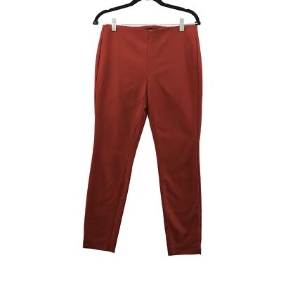 Ecru Skinny Dress Pants Womens Size 2 Pull On Trouser Brown Stretch Slim |  eBay
