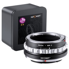 K F Concept Manual Lens Adapter for Pentax PK/DA Lense to Nikon Z Mount Camera