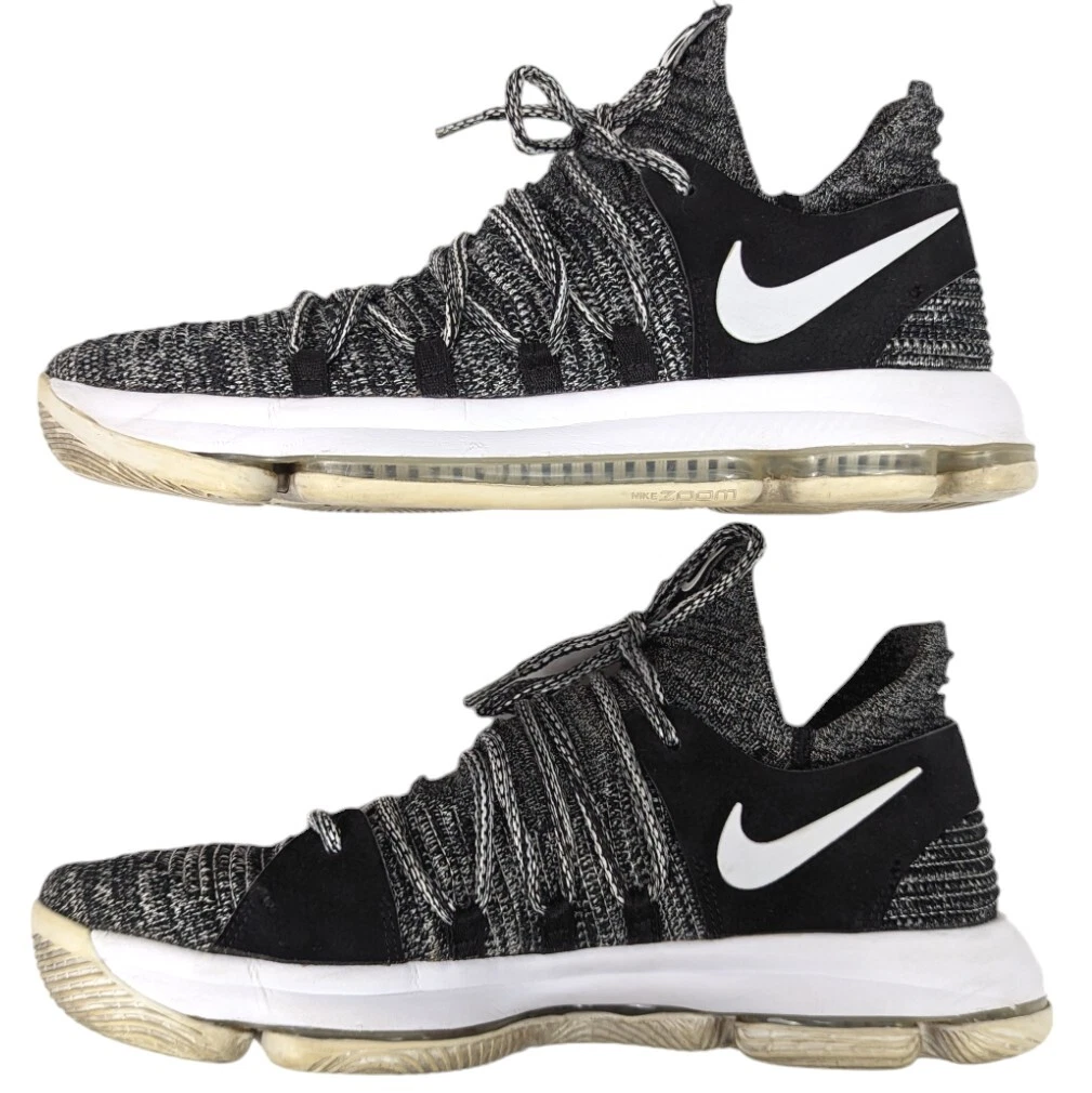 Nike KD 10 Oreo 2017 Mens Size 10 US Basketball Sneaker Shoe Low