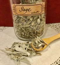 White Sage Raw Incense Pure .5oz Salvia apiana