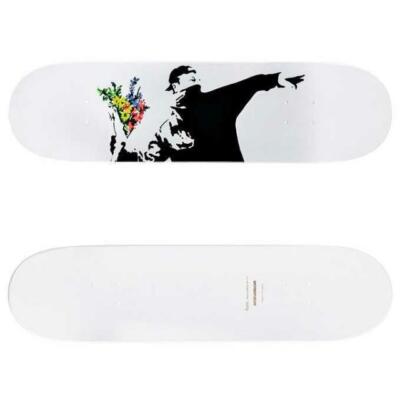 BANKSY スケートボード FLOWER BOMBER 6th SKATEBOARD DECK \