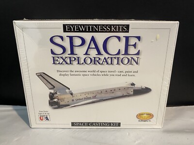 New Eyewitness Kit Space Exploration Casting Kit NASA Space Shuttle Rocket
