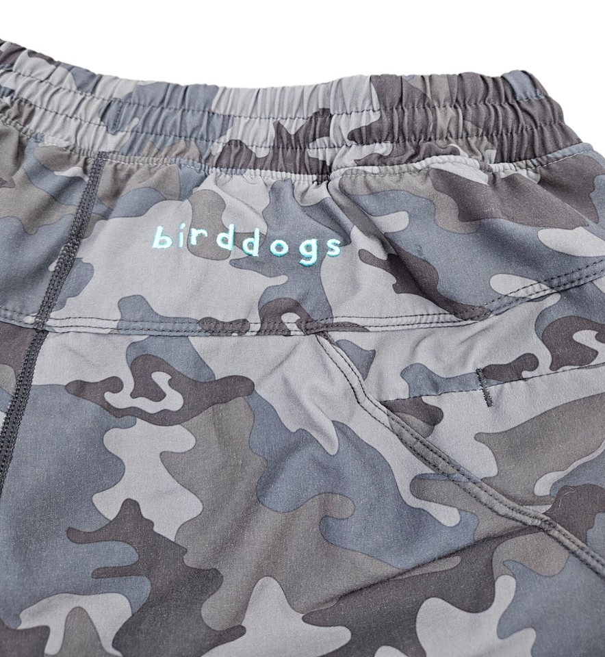 Birddogs Men's Wyatt Slurp Grey Camo Lined Athletic/Gym Shorts Size Large eBay