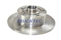 Trucktec Automotive 2X Bremsscheibe Hinten Voll FüR Audi A4 8D2 B5 8D5