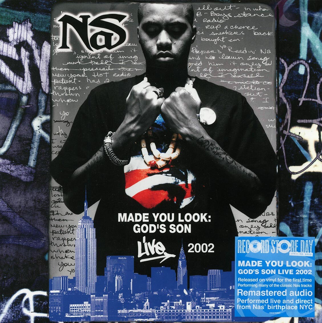 ВИНИЛОВЫЙ альбом Nas - Made You Look: Gods Son Live 2002