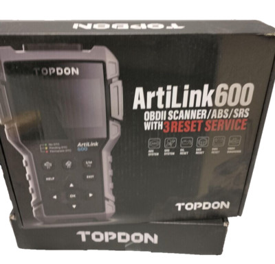 TOPDON  ArtiLink 600 OBD2 diagnosegerät mit Reset von Öl, BMS, SAS