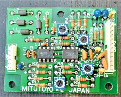 MITUTOYO CMM MP-41501 Pre-Amp Board For Encoder Removed From MITUTOYO AE-122 CMM
