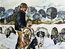 Modern British Post war - The Farmer Kyffin Williams / Norman Cornish influence